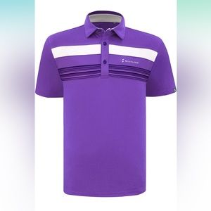 Men's Polo Shirts Material Wicks Sweat & Dries Fast